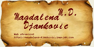 Magdalena Đanković vizit kartica